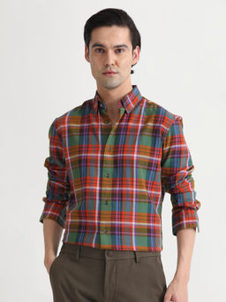 Rare Rabbit - Herick Primary Multi-Color Checks Shirt