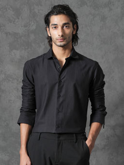 Rare Rabbit - Lurtz-1 Primary Black Stripes Shirt