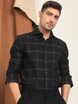 Rare Rabbit - Nielson Primary Black Checks Shirt