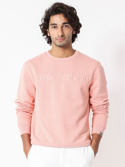 Rare Rabbit - Oranj Primary Orange Typography Sweatshirt