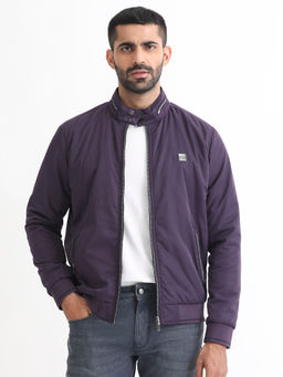 Rare Rabbit - Royban Primary Purple Reversible Solid Jacket