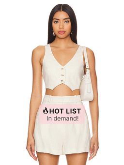 Amanda Uprichard - Ethan Cropped Vest