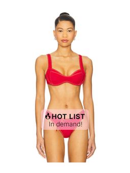 Frankies Bikinis - Franklin Denim Bikini Top