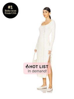Free People - Heart Of Gold Midi Dress