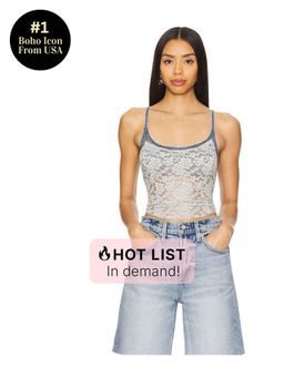 Free People - All Day Lace Cami