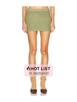 GUIZIO - Palmyra Knit Mini Skirt