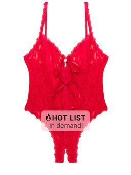 Hanky Panky - Racy Signature Lace Open Teddy