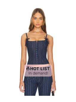 LIONESS - Charismatic Denim Corset