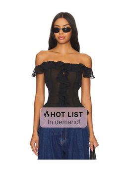 LIONESS - Timeless Ruffle Top