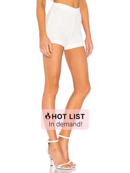 LPA - High Waist Short With Side Ruffles