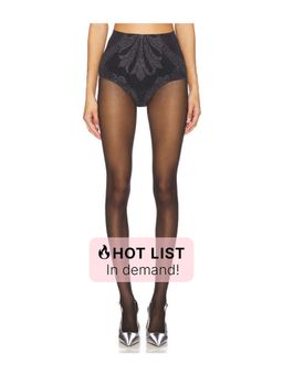 Wolford - X Etro Metallic Jacquard Shorts