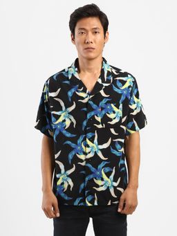 Levi's - Men Black Collar Neck Shirt