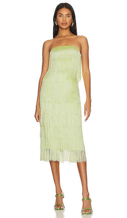 House of Harlow 1960 - X Revolve Marquise Fringe Midi Dress