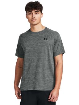 Under Armour - Grey Men's Tech Textured T-Shirt