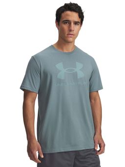 Under Armour - Blue Men's Sport Style Logo T-Shirt