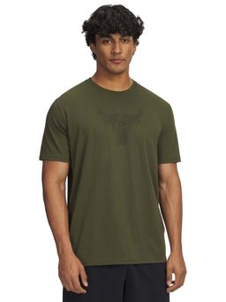 Under Armour - Green Men's Project Rock Brahma Bull T-Shirt