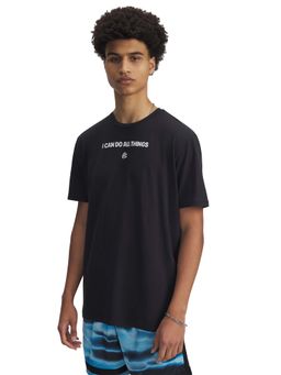 Under Armour - Black Men's Curry Playable T-Shirt