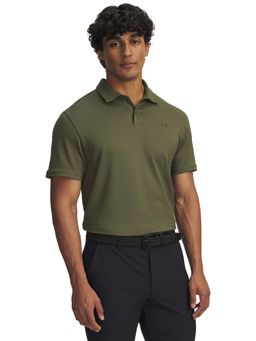 Under Armour - Green Men's Drive Sport Pique Golf Polo T-Shirt
