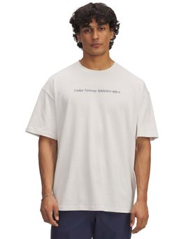 Under Armour - White Men's Heavyweight Oversized T-Shirt