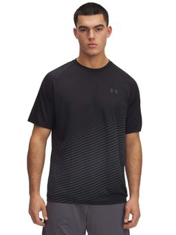 Under Armour - Black Men's Tech Faded T-Shirt
