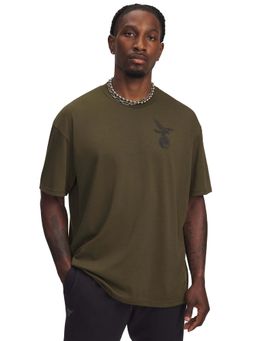 Under Armour - Green Men's Project Rock Q4 St T-Shirt