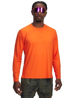 Under Armour - Orange Men's Project Rock Iso-Chill Long Sleeve T-Shirt