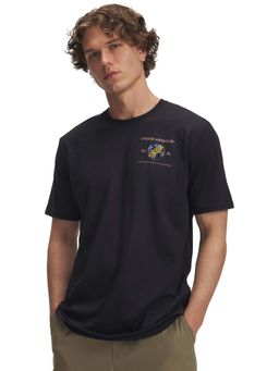 Under Armour - Black Men's Lake Compass T-Shirt