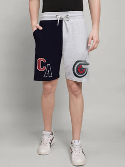 Free Authority - Captain America Printed Regular Fit Shorts For Men