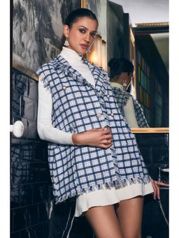 BOHO-CHIC By Sukriti Jain - Tweed Gilet Tweed Waist Coat Jacket