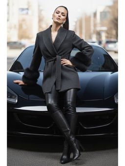 BOHO-CHIC By Sukriti Jain - The Marino Wrap Jacket