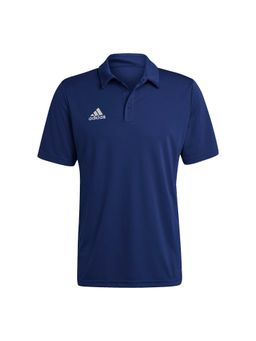 adidas - Blue Solid Half Sleeves Polo T-Shirt