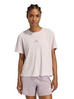 adidas - Purple Solid Half Sleeves T-Shirt