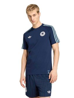adidas - Blue Solid Half Sleeves T-Shirt