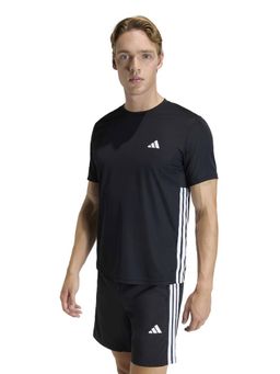 adidas - Black Stripes Half Sleeves T-Shirt