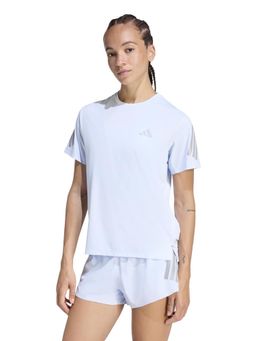 adidas - Blue Solid Half Sleeves T-Shirt
