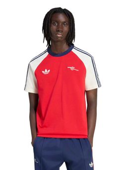 adidas - Red Stripes Half Sleeves T-Shirt