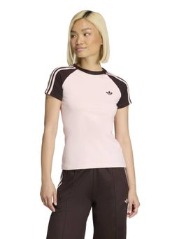 adidas Originals - Pink Solid Half Sleeves T-Shirt