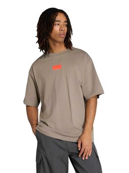 adidas - Brown Printed Half Sleeves T-Shirt