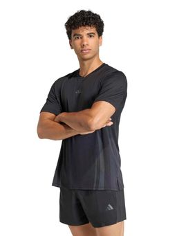 adidas - Black Printed Half Sleeves T-Shirt