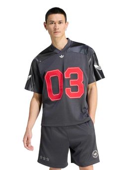 adidas Originals - Black Printed Half Sleeves Jersey