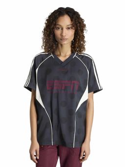 adidas Originals - Black Printed Half Sleeves Jersey