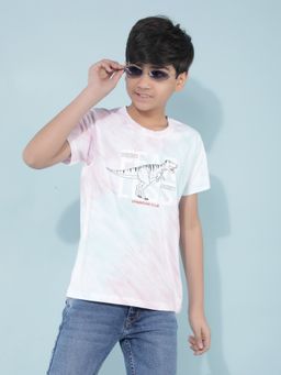 CRIMSOUNE CLUB - Boys Multi Color Graphic Print T-Shirt