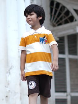 Napchief - Mickey Mouse Polo T-Shirt with Shorts (Set of 2)
