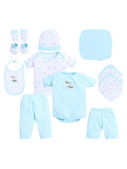 EIO - New Born Baby Clothing Gift - Green (0-3 Months) (Set of 13)
