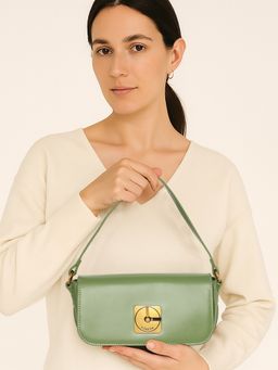 ESBEDA - Women Green Glide Luxeline Sling Bag