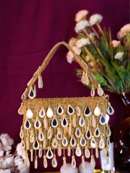 SWISNI - Women Gold Mirror Flap Mini Bag