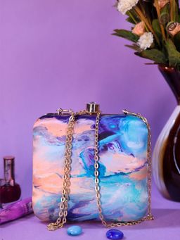 SWISNI - Women Multi-Color Digital Printed Clutch