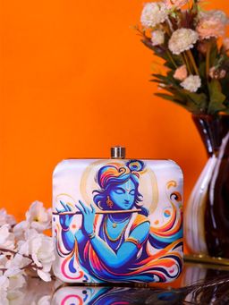 SWISNI - Women Multi-Color Digital Printed Clutch