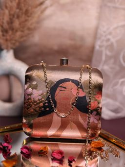 SWISNI - Women Multi-Color Digital Printed Clutch