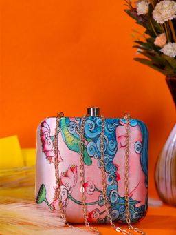 SWISNI - Women Multi-Color Digital Printed Clutch